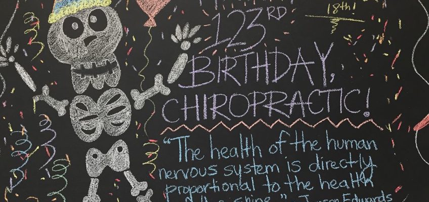 Happy 123rd Birthday, Chiropractic!