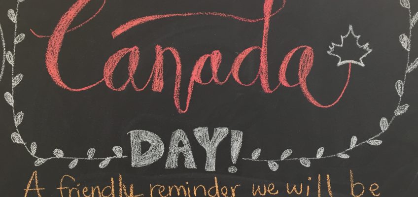 Canada Day – OFFICE CLOSED