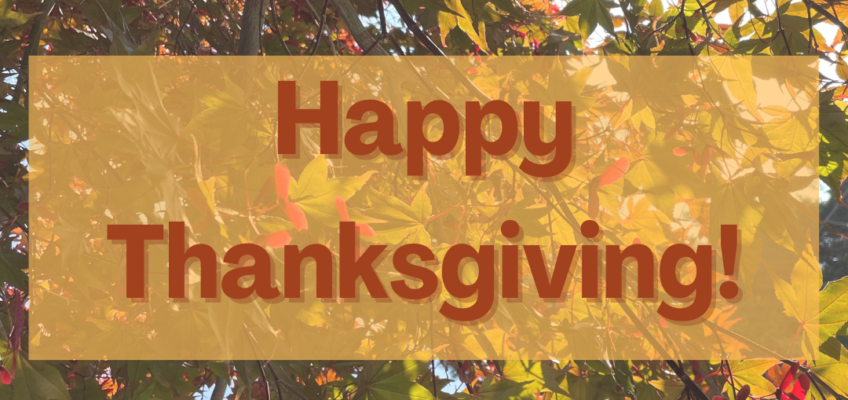 Happy Thanksgiving – Office CLOSED